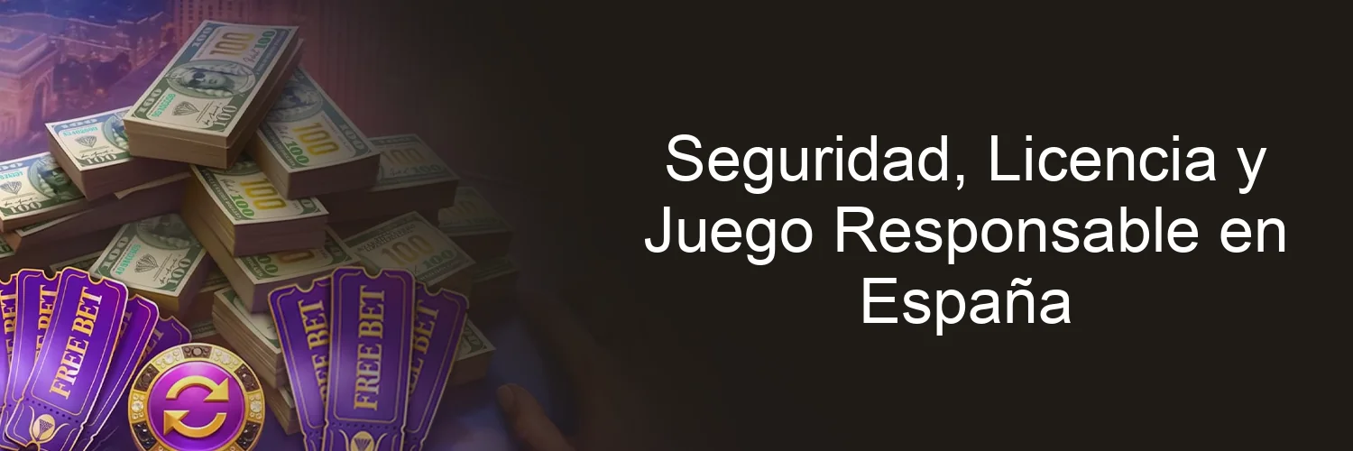 Seguridad, Licencia y Juego Responsable en España Seguridad, Licencia y Juego Responsable en España
